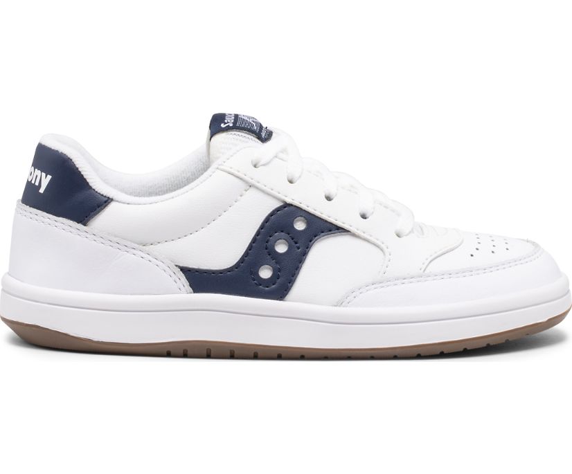 Saucony Jazz Court Kids' Sneakers White / Navy | AU 812YXFU